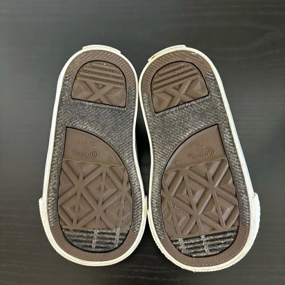 Converse All Star Toddelr Slip On Sneakers Storm Blue Size 5 infant